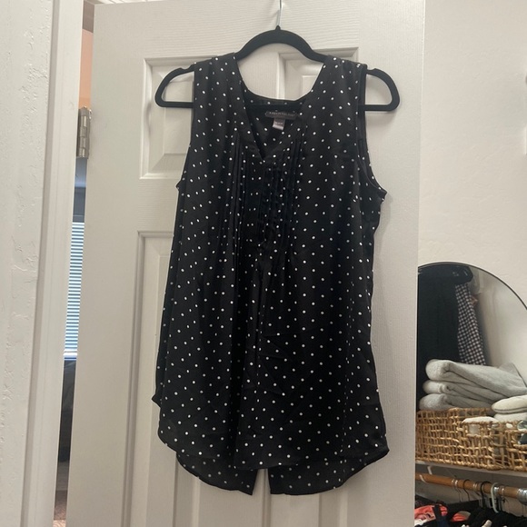 Maternity polka dot tank - Picture 2 of 2